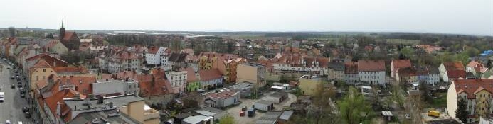 Środa Śląska - widok z wieży