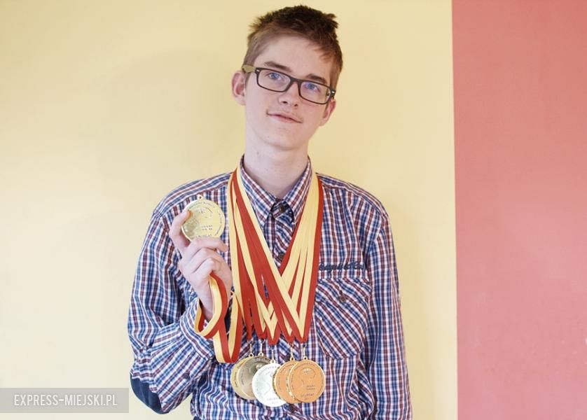 Antoni to 6krotny laureat wojewódzkiego konkursu zDolnego Ślązaka