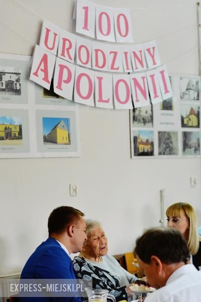 Wspólne świętowanie urodzin pani Apolonii Bohorodycz