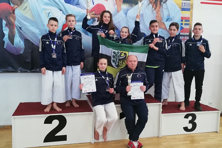 Średzcy karatecy zdobyli kilka medali na zawodach w Łodzi