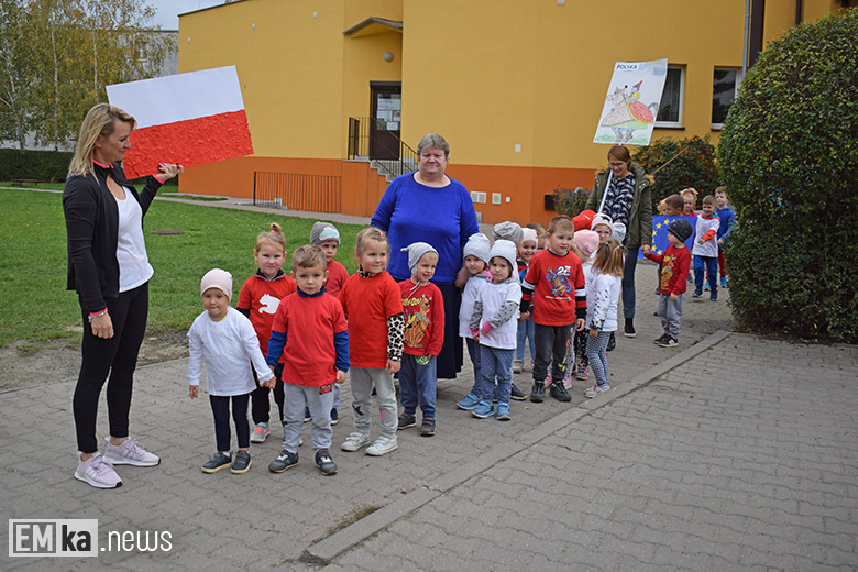 Barwny korowód i bieg przedszkolaków, czyli 15 lat Polski w UE w Malczycach