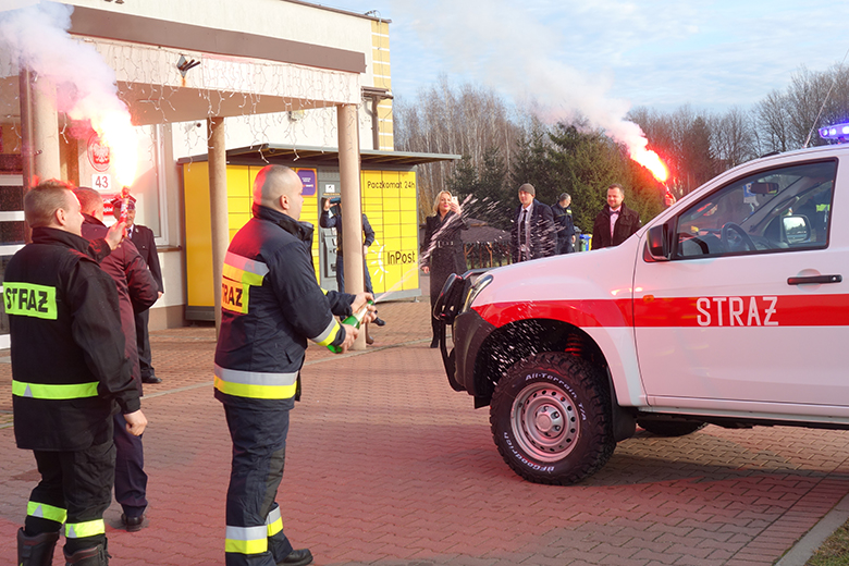 Nowy wóz strażacki dla OSP Głoska