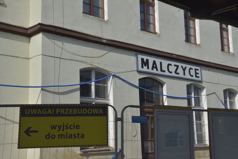 Remont dworca w Malczycach w decydującej fazie 