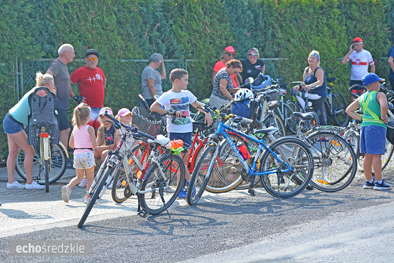 W gminie Udanin pożegnano lato na rowerach 