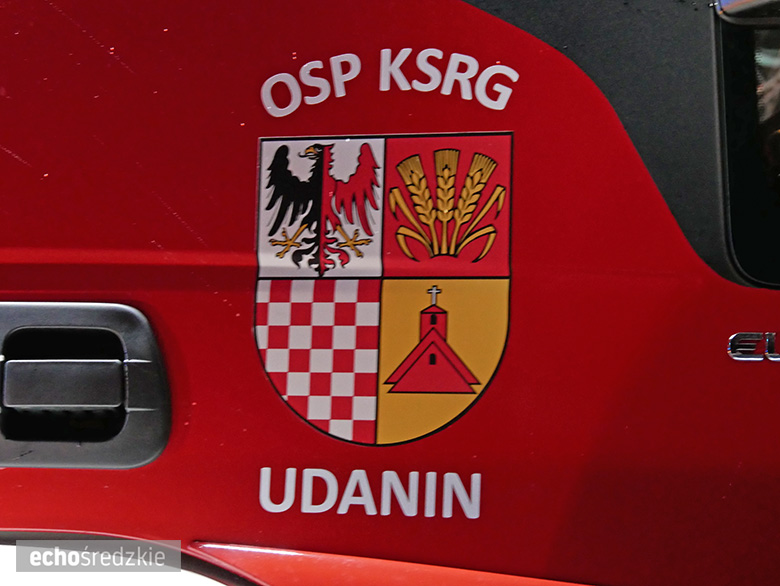 Jednostka OSP Udanin odebrała nowy samochód ratowniczo-gaśniczy