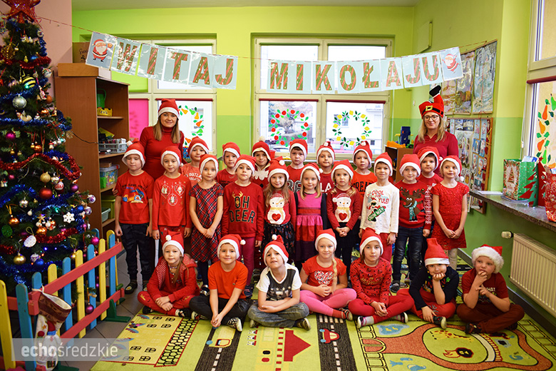 Mikołajki w przedszkolu w Malczycach