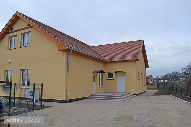 Nowa świetlica wiejska w Mazurowicach
