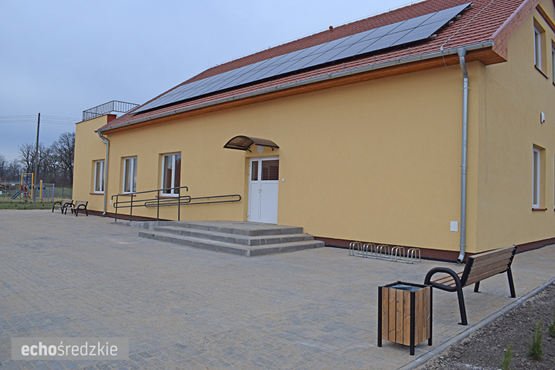 Nowa świetlica wiejska w Mazurowicach
