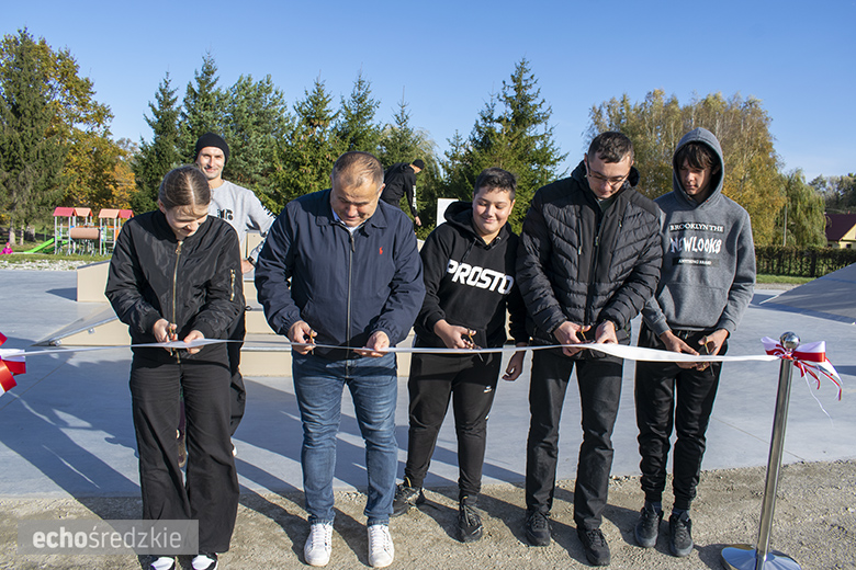 Skatepark w Miękini oficjalnie otwarty