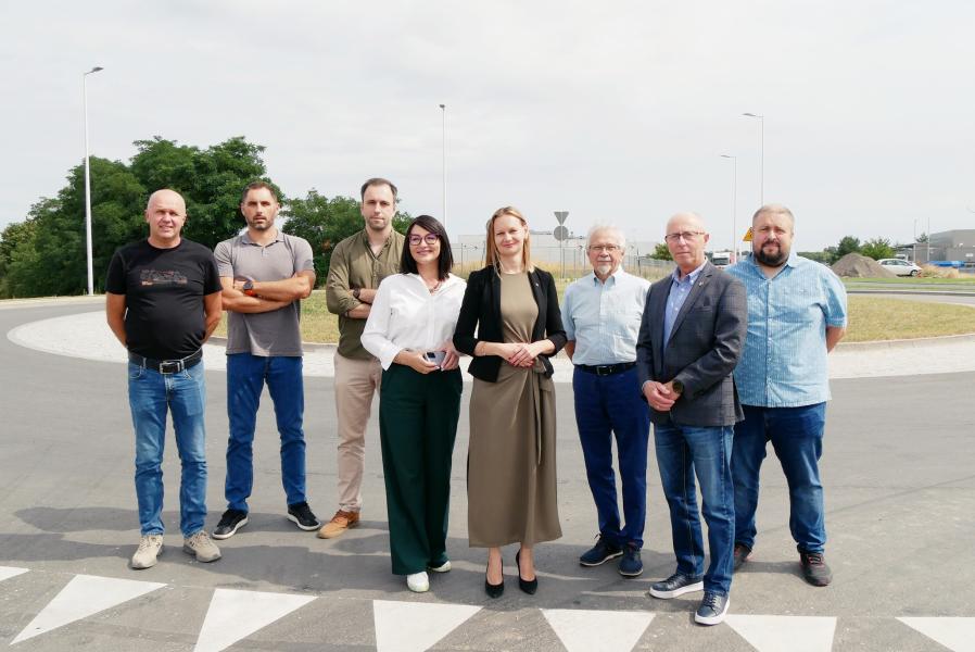 Nowa droga połączyła Środę Śląską z podstrefą LSSE w Komornikach