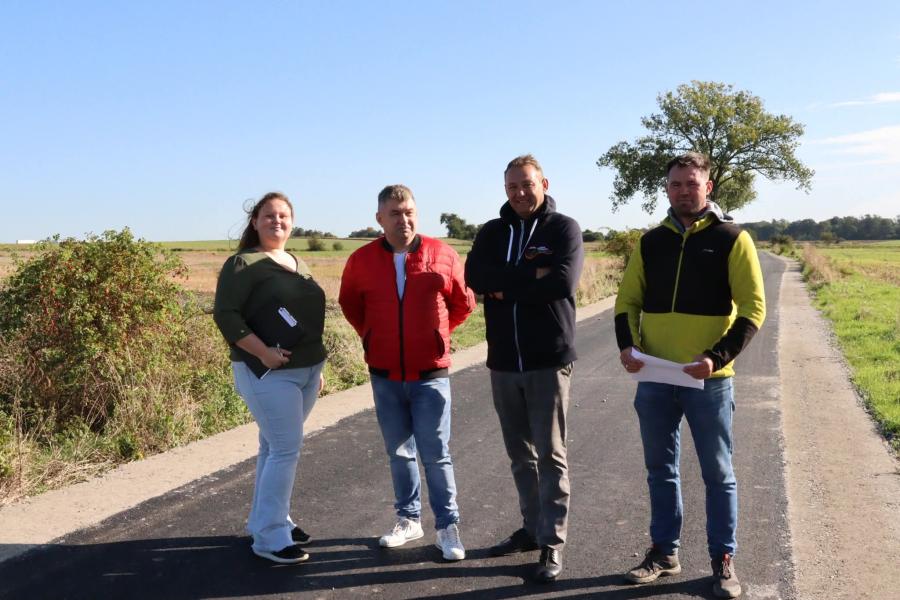 Nowa droga w Gminie Udanin. Zakończono I etap przebudowy