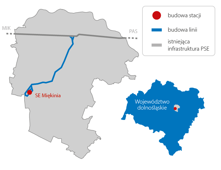 Spotkanie konsultacyjne w Miękini w sprawie budowy stacji elektroenergetycznej i linii 400 kV