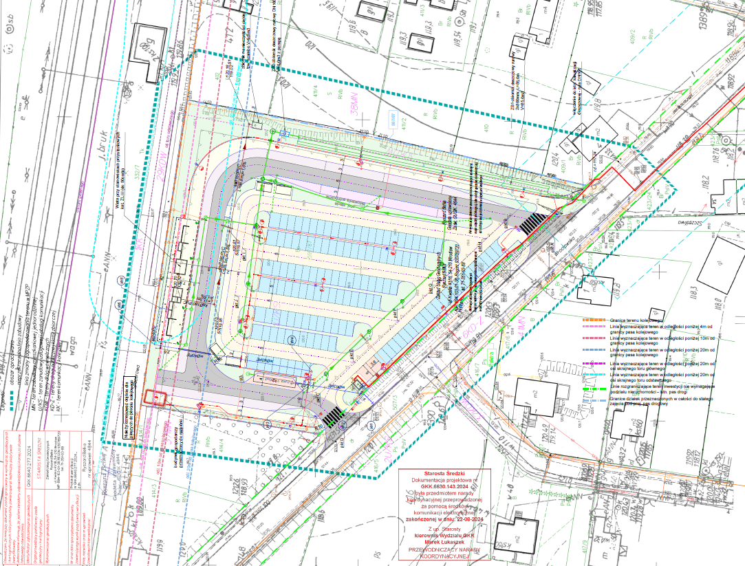 Budowa multimodalnego węzła przesiadkowego w Miękini