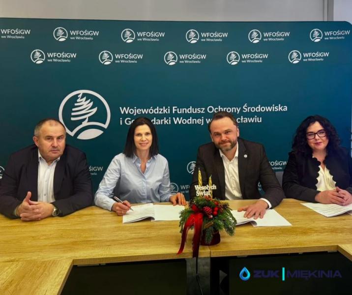 Rekordowa pożyczka dla ZUK Miękinia. Ponad 36 mln zł na kanalizację