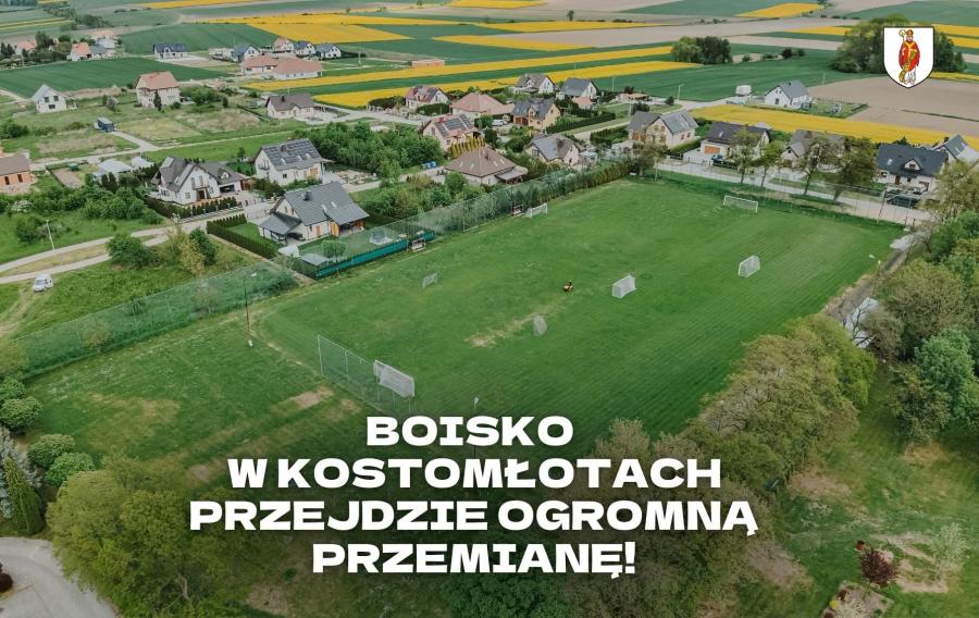 Boisko w Kostomłotach z milionowym dofinansowaniem. Powstanie nowoczesny kompleks sportowy