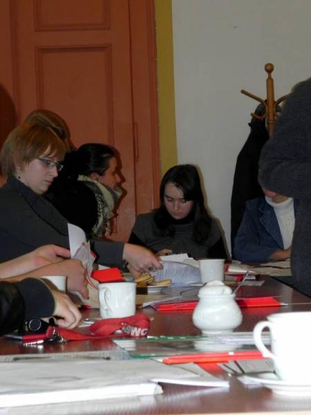 Szlachetna Paczka 2010 - spotkanie w starostwie średzkim