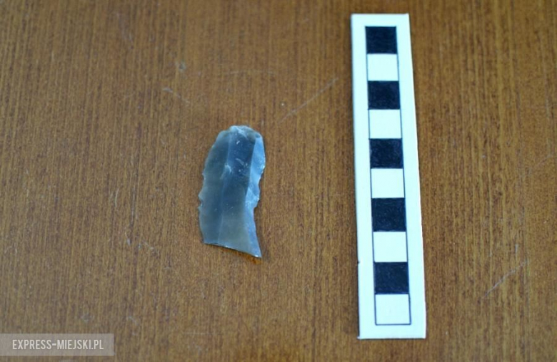 Wiór krzemienny - narzędzie z okresu paleolitu