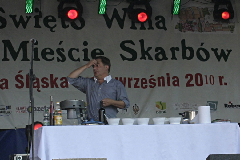 Robert Makłowicz i pokaz kulinarny