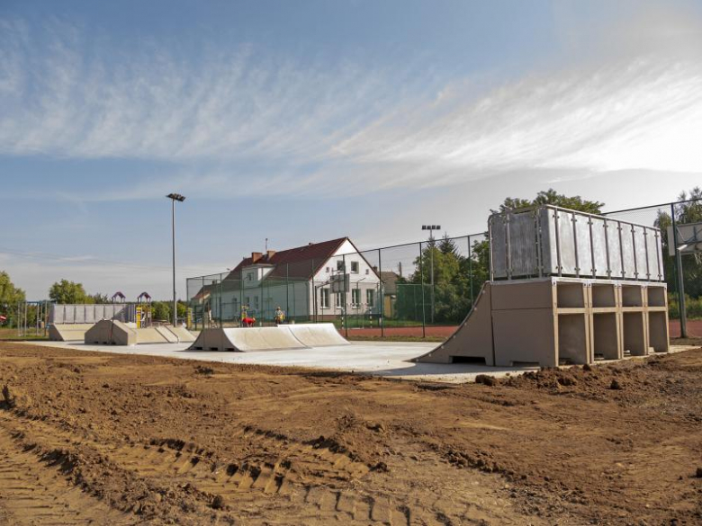 Kolejny skatepark na terenie gminy Miękinia prawie gotowy