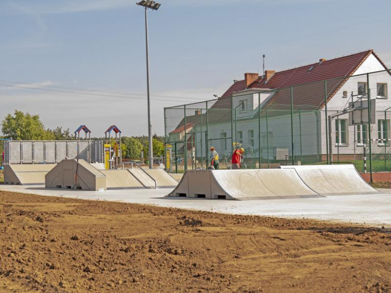 Kolejny skatepark na terenie gminy Miękinia prawie gotowy