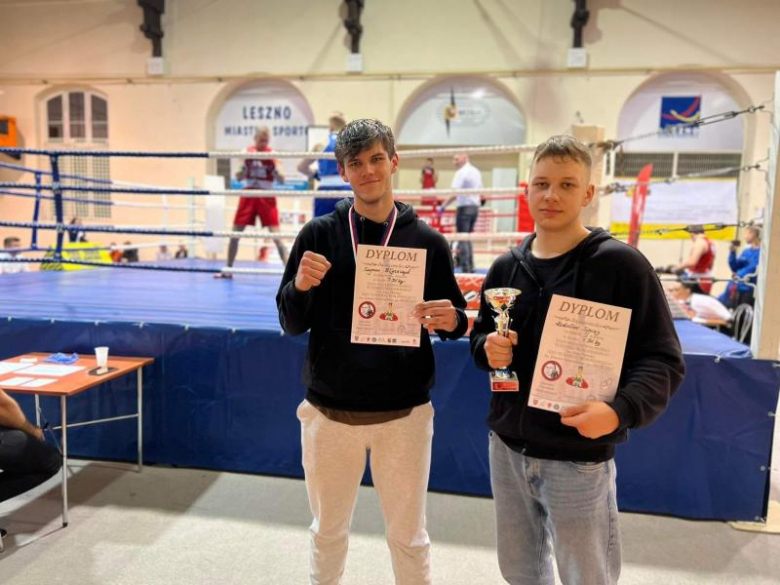 Średzcy bokserzy na turnieju w Lesznie