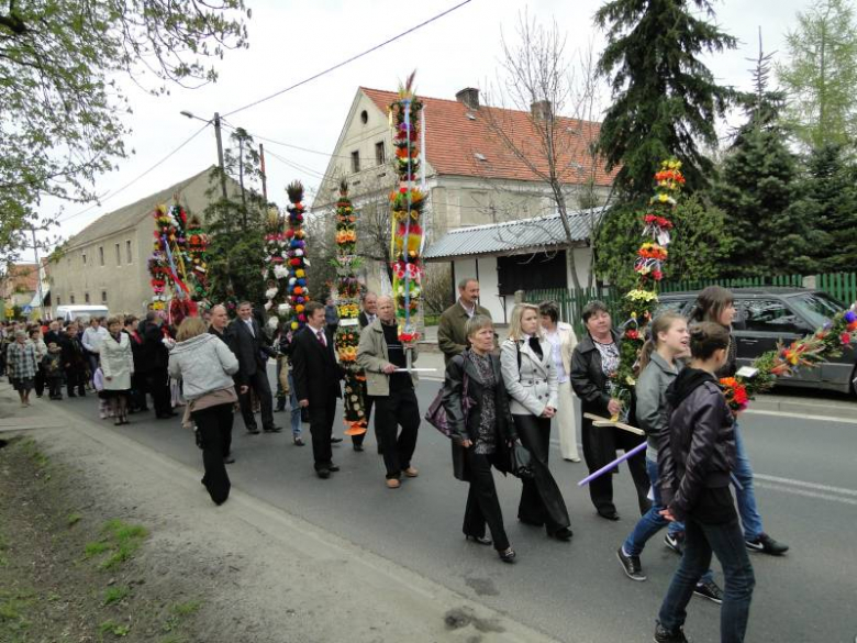 Konkurs na palmę wielkanocną - Piersno 2011