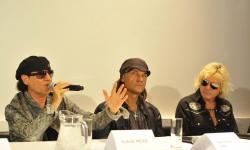 Konferencja prasowa Scorpions w przeddzień koncertu