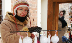 Oryginalne przedmioty na kiermaszu wielkanocnym