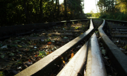 Kradli tory i sieć trakcyjną