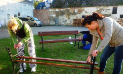 Stowarzyszenie z Brzezinki Średzkiej posprzątało park