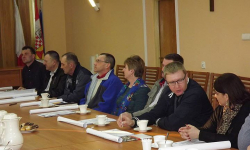 Zebranie z sołtysami w Udaninie