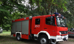 Auto do gaszenia pożarów i likwidacji skażeń