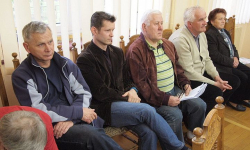 Mieszkańcy na sesji w Malczycach