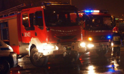 Pożary sklepu, kurnika i garażu z mercedesem