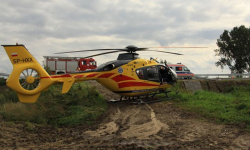 Dwa wypadki na węźle autostradowym w Kostomłotach