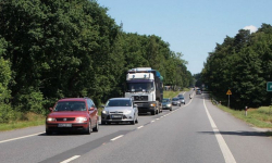 Ogromny korek po wypadku na autostradzie