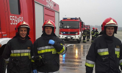 Strażacy ćwiczyli ewakuację rannych