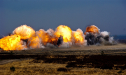 W ramach szkolenia odpalili pół tony plastiku