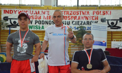Kuriata wicemistrzem kraju w podnoszeniu ciężarów osób niepełnosprawnych