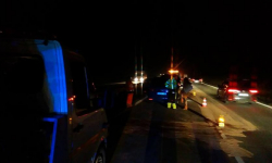 Karambol na autostradzie A4