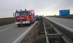 Wypadek na autostradzie A4