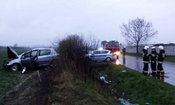 Śmiertelny wypadek na drodze między Miękinią a Błoniami