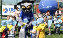 Przedszkolaki zagrały w turnieju piłkarskim