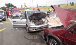 Wypadek na autostradzie A4 - trzy osoby poszkodowane