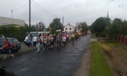 Strażacy z Ujazdu Górnego pomogli pielgrzymom