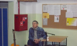 Aktor z „Kilera” i „Pierwszej Miłości” spotkał się z uczniami z Miękini