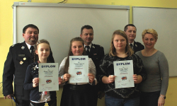 Ogólnopolski Turniej Wiedzy Pożarniczej - "Młodzież zapobiega pożarom" We wtorek, 28.02.2017 r., sw