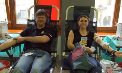 Średzcy strażacy wzięli udział w ogólnopolskiej akcji zbiórki krwi