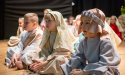 Misterium Męki Pańskiej w wykonaniu średzkich przedszkolaków