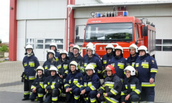 40. strażaków ochotników zakończyło podstawowe szkolenie